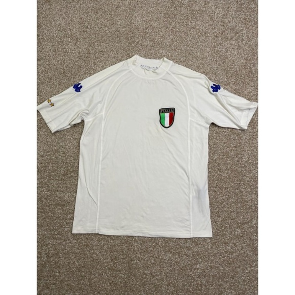 ITALY 2000-01 AWAY SHIRT KAPPA JERSEY SOCCER‎ SIZE S